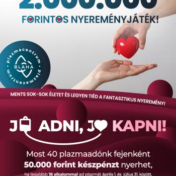 Jó adni, jó kapni!