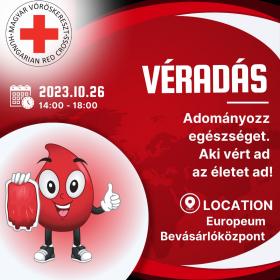 VÉRADÁS - Adományozz egészséget!