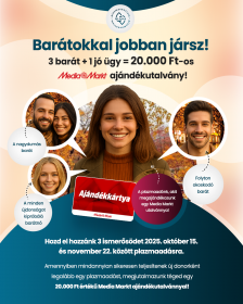 Barátokkal jobban jársz!
