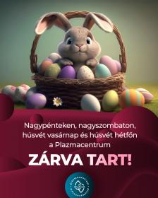 Húsvéti zárvatartás!