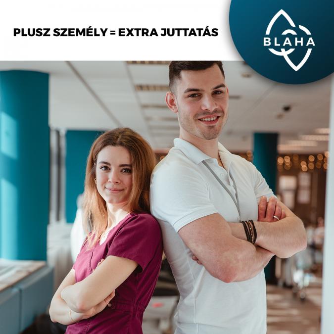 PLUSZ személy = EXTRA JUTTATÁST ÉR!