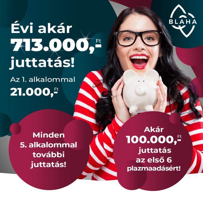 Évi akár 713.000 Ft juttatás!