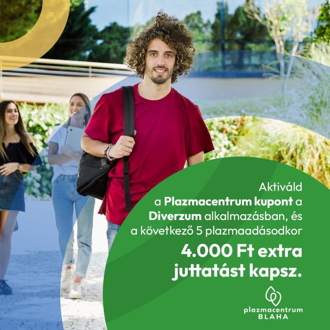 Tanuló vagy? Szerezz 4.000 Ft extra juttatást alkalmanként a Diverzummal!