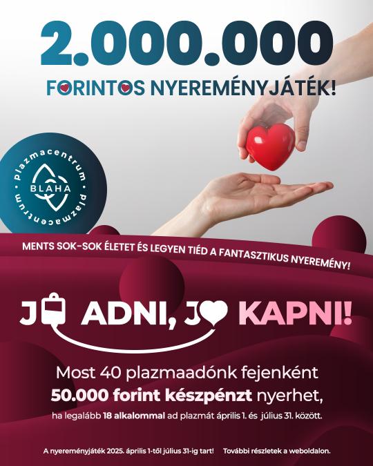 Jó adni, jó kapni!