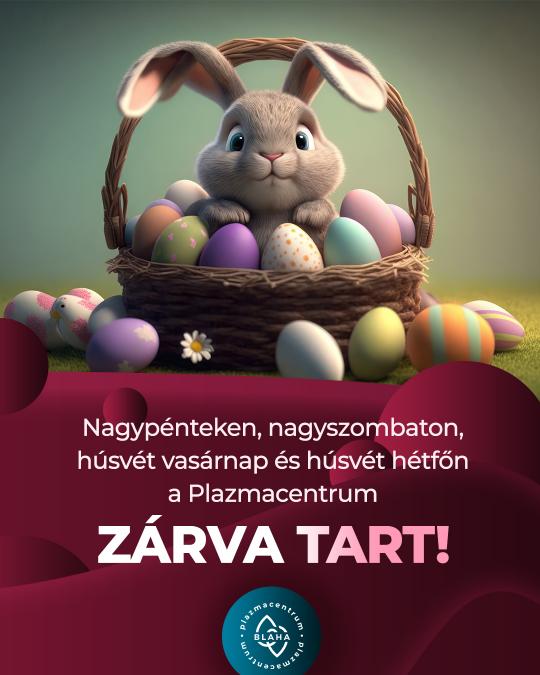 Húsvéti zárvatartás!