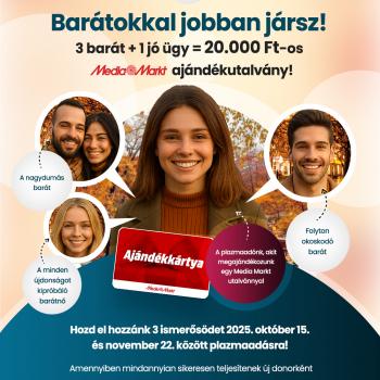 Barátokkal jobban jársz!